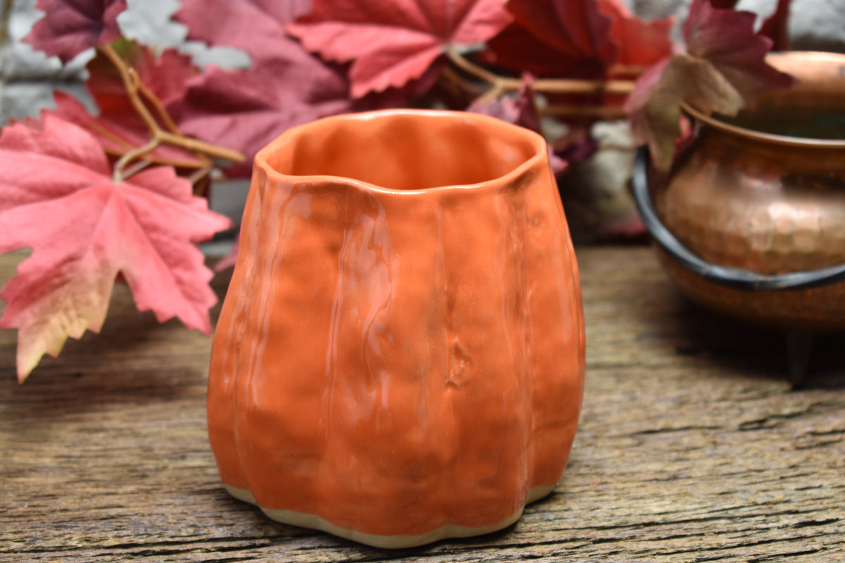 Pumpkin mug orange 1
