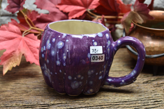 Pumpkin mug purple effect 1