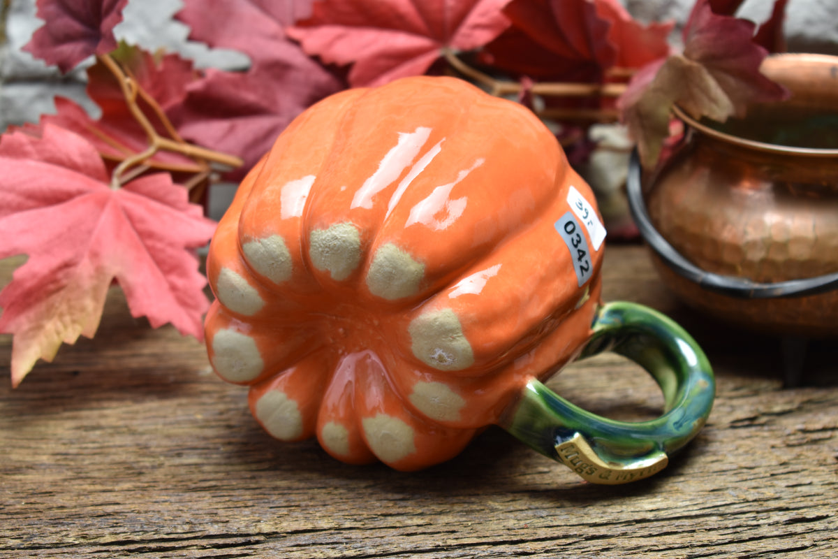 Pumpkin mug orange 2