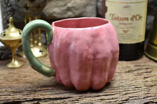 Pumpkin mug pink