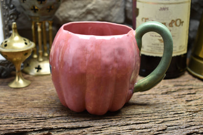 Pumpkin mug pink