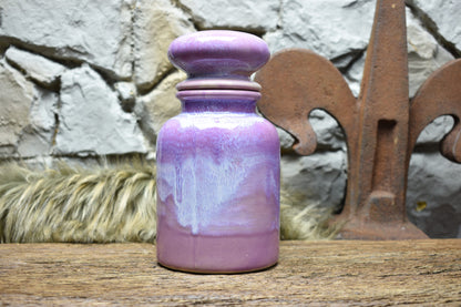 Apothecary pot 19 cm - lilac effect