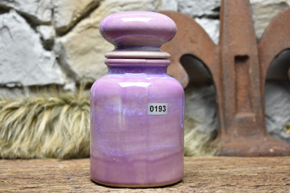 Apothecary pot 16 cm - lilac effect