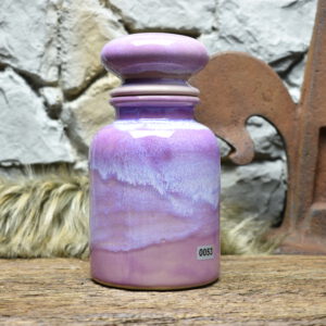 Apothecary pot 19 cm - lilac effect