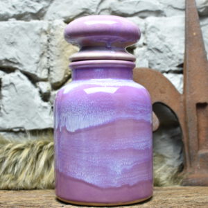 Apothecary pot 24 cm - lilac effect glaze
