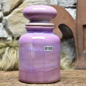 Apothecary pot 16 cm - lilac effect