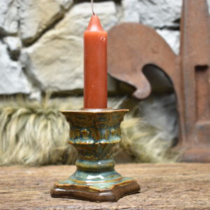 Handmade ceramic candle holder 7,5 cm